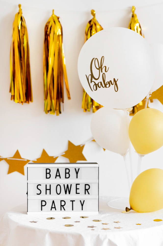 baby shower μπαλόνια