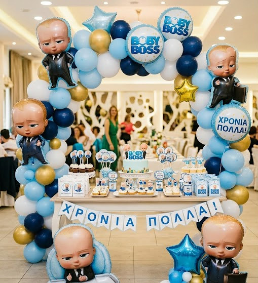 Μπαλόνια με Ήρωες baby boss